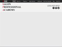 Tablet Screenshot of huntsvilletspa.com